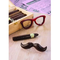 Martellato Chocolademal Snor en Bril (8x)