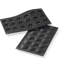 Martellato Siliconen Vorm Halve Bol Ø35x17,5mm (18) 29x17cm