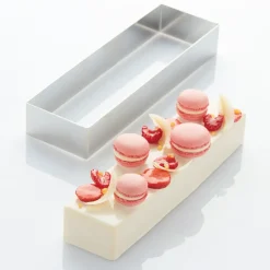 Martellato Taartring RVS Rechthoek 92x292x40mm