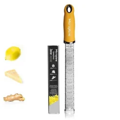 Microplane Rasp Zester Mosterd Geel