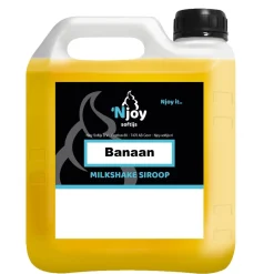 Njoy Milkshake Siroop Banaan (2 liter)