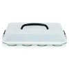 Patisse Muffinvorm Silver-Top 12 Vaks met Draagdeksel 35cm