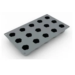 Pavoni Siliconen Vorm Appel Ø45x37,5mm (15) 30x17,5cm