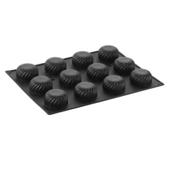 Pavoni Siliconen Vorm Caleidon Rozet Ø66x34mm (12) 30x40cm
