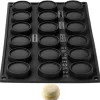Pavoni Siliconen Vorm Mini Macaron Ø4x2,5cm (18) Set/2