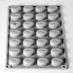 Pavoni Siliconen Vorm Mini Koffie 32x24mm (28) 30x17,5cm