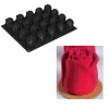 Pavoni Siliconen Vorm Romatische Rozen 56x54mm (20) 40x30cm