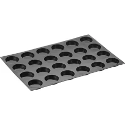 Pavoni Siliconen Vorm Rond Ø7,4x1,5cm (24x) 60x40cm