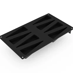 Pavoni Siliconen Vorm Slake 114x39mm (8) + Uitsteker