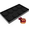 Pavoni Siliconen Vorm Top-Frambozen Mini (8) Ø62mm