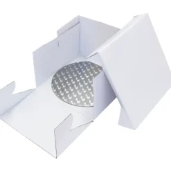 PME Cakeboard en doos rond 20x20x15 cm