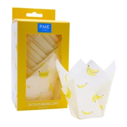 PME Muffin Cups Banaan 24st