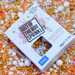 PME Rose en Gouden Sprinkle Mix (Out of the Box) 60g