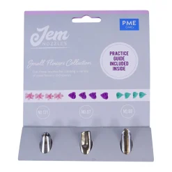 PME Spuitmondjes Kleine Bloemen Set/3
