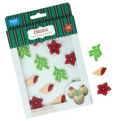 PME Suikerdecoratie Under The Mistletoe 12st.