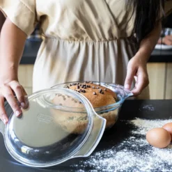 Pyrex 4-in-1 Ovenschaal Rond met Deksel 21x18x9cm