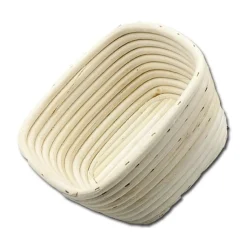 Rijsmandje Riet Vierkant 18x18cm (500 tot 750 gram deeg)