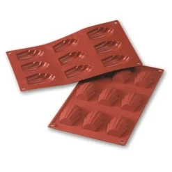 Siliconen Bakvorm Madeleine 68x45x17mm (9)