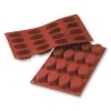 Siliconen Bakvorm Ovaal 55x33x20mm (16)