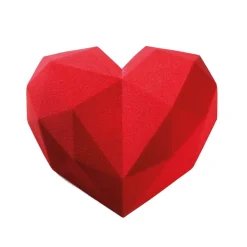 Siliconen Vorm Heart 22,5x23x6,5cm (Dinara Kasko)