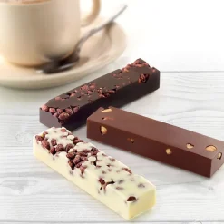 Silikomart Chocolademal Snack (8) 10x2,6x1,6cm