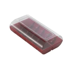 Silikomart Doosje voor 12 Macarons Ruby Rood