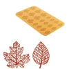 Silikomart Siliconen Mat Bosco (21x) 60-71x37-69x1,5(h)mm