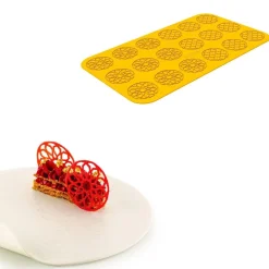 Silikomart Siliconen Mat Ambra (18x) Ø6,8x0,2cm