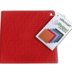 Silikomart Siliconen Pannenlap Rood 17,5x17,5cm