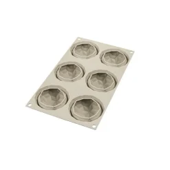 Silikomart Siliconen Vorm Mini Gemma (6x) Ø68x42mm
