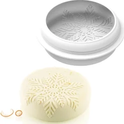 Silikomart Siliconen Vorm Neve Ø17x5,3cm**
