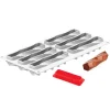 Silikomart Siliconen Vorm Twist (6) 13,5x3,3cm + Uitsteker