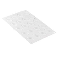 Silikomart Siliconen Vorm Quenelle (20) 44x21x20mm