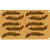 Silikomart Siliconen Vorm Peul (10x) 11x3,5x1,2cm**