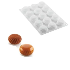 Silikomart Siliconen Vorm Samurai (15) Ø46x23mm