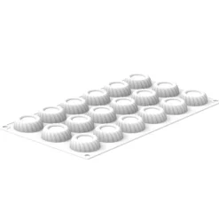 Silikomart Siliconen Vorm Torta XS (18) Ø4x1,5cm