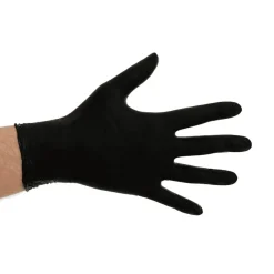 Soft Nitril Handschoenen (Wegwerp) Zwart 100st. - Maat L