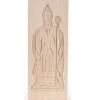 Speculaasplank Sinterklaas 25x10cm.