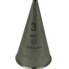 Spuitmondje Glad RVS 3mm