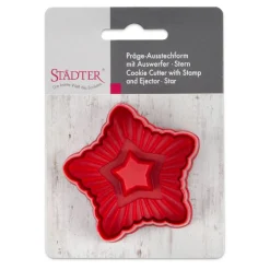 Städter Plunger Cutter Ster Gekarteld Ø6,5cm