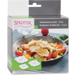 Städter Ravioli Vorm 6-8-10cm Set/3