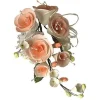 Suikerbloem Boeket Rozen Perzik