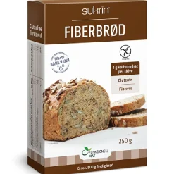 Sukrin Koolhydraatarme Broodmix Fiberbrod 250g