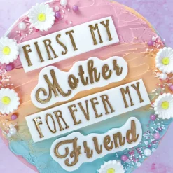 Sweet Stamp Flawless Botercreme Plaat Rond Ø15cm Set/2