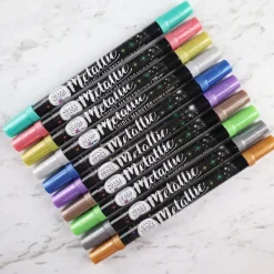 Sweet Stamp Stift Eetbare Inkt Dubbelzijdig Metallic Koper
