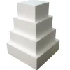 Taart Dummy vierkant 7cm - 20x20cm