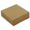 Taartdoos 15x15x5cm. Kraft 50st