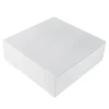 Taartdoos 30x30x10cm. Wit 3st