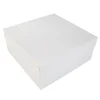 Taartdoos 35x35x15cm. Wit 50st