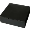 Taartdoos 30x30x10cm. Zwart 3st